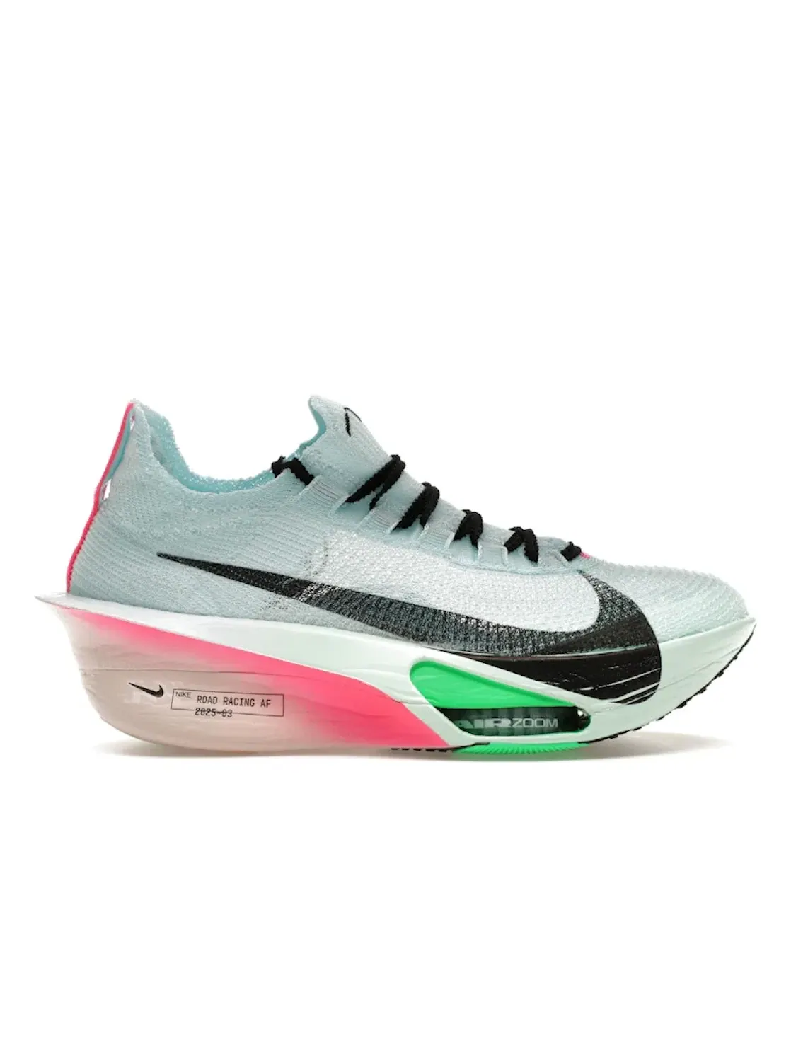 Мужские кроссовки для бега с амортизацией Nike Air Zoom Alphafly Next% 3 — изображение 1 из 4, синий зеленый черный