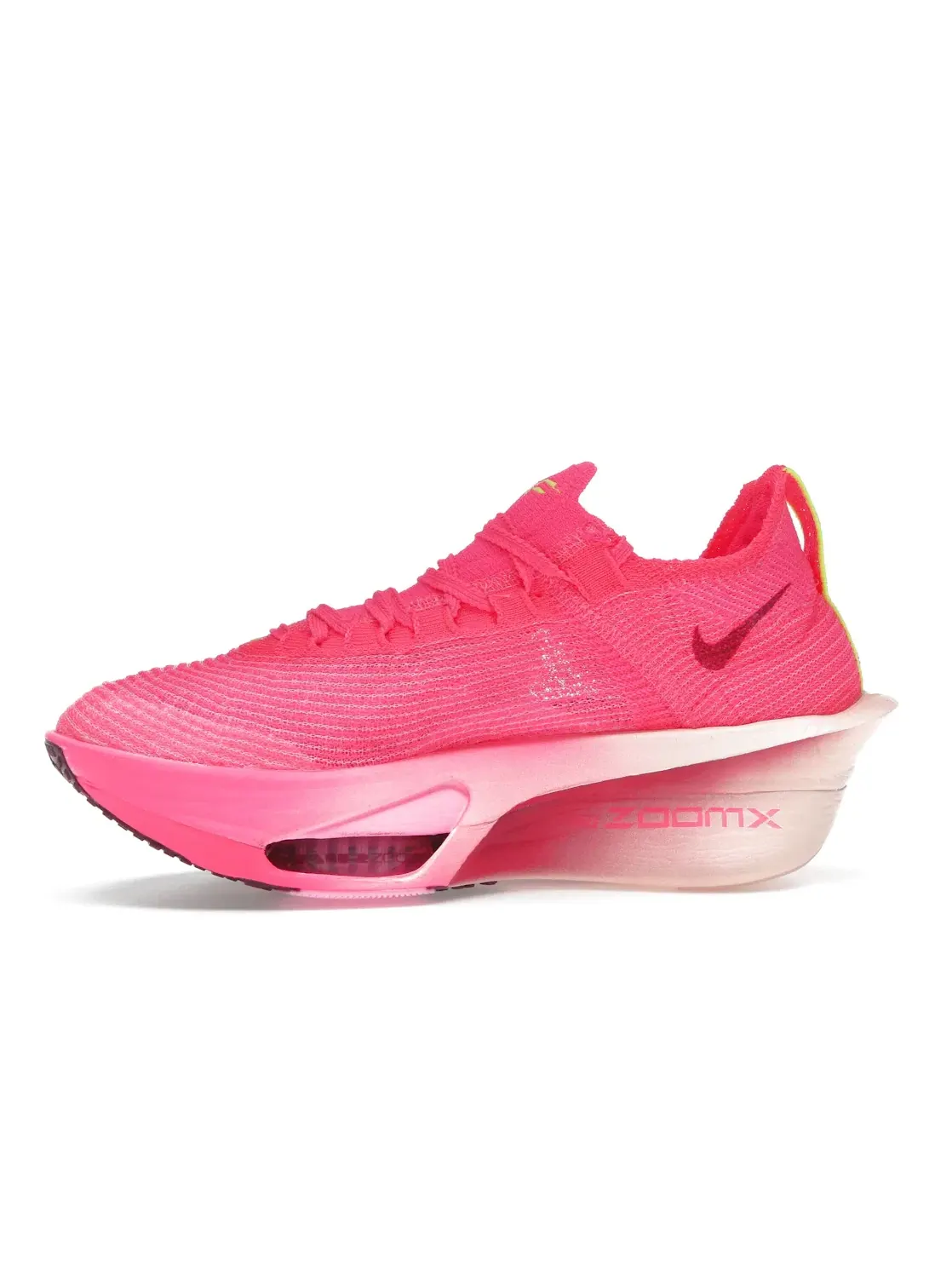 Женские кроссовки для бега с технологией Air Zoom Alphafly Next% 3 Nike — изображение 3 из 4, розовый//розовый