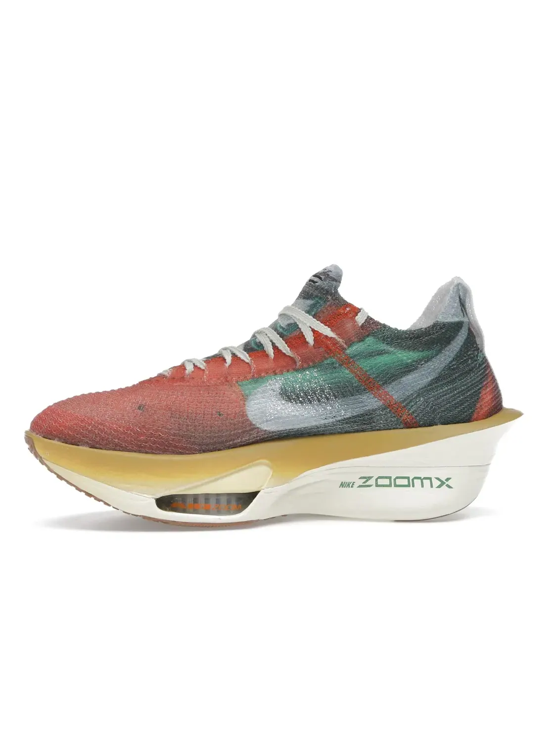 Мужские кроссовки для бега с системой амортизации Air Zoom Alphafly Next% 3 Nike — изображение 3 из 4, мульти-///прозрачный