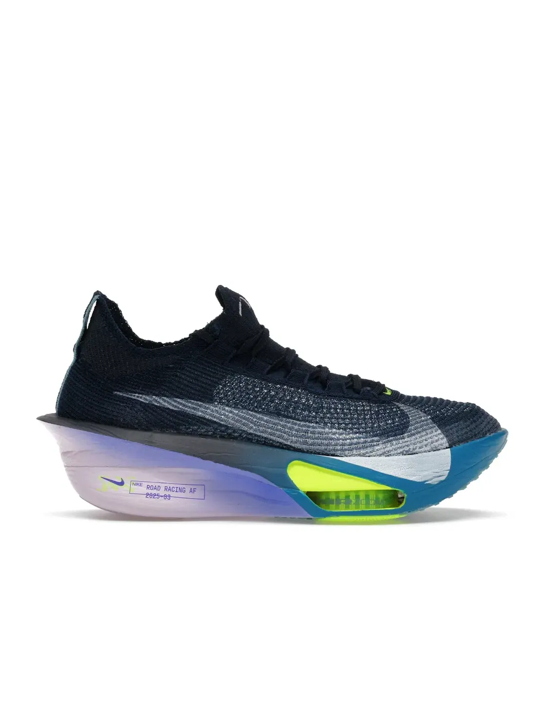 Мужские кроссовки для бега с системой Air Zoom Alphafly Next% 3 Nike — изображение 1 из 4, фиолетовый/белый