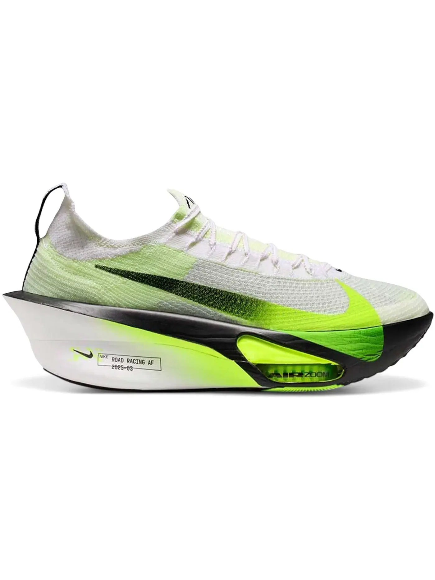 Мужские кроссовки для бега с карбоновой пластиной Nike Air Zoom Alphafly Next% 3 — изображение 1 из 1, белый/черный