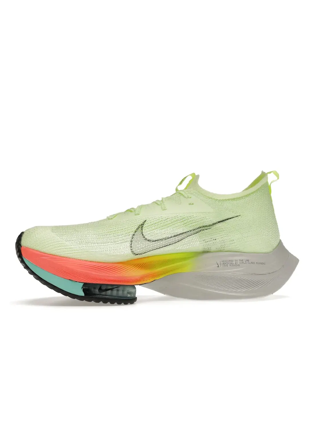 Мужские кроссовки для бега с карбоновой пластиной Nike Air Zoom Alphafly Next% — изображение 3 из 4, оранжевый//черный