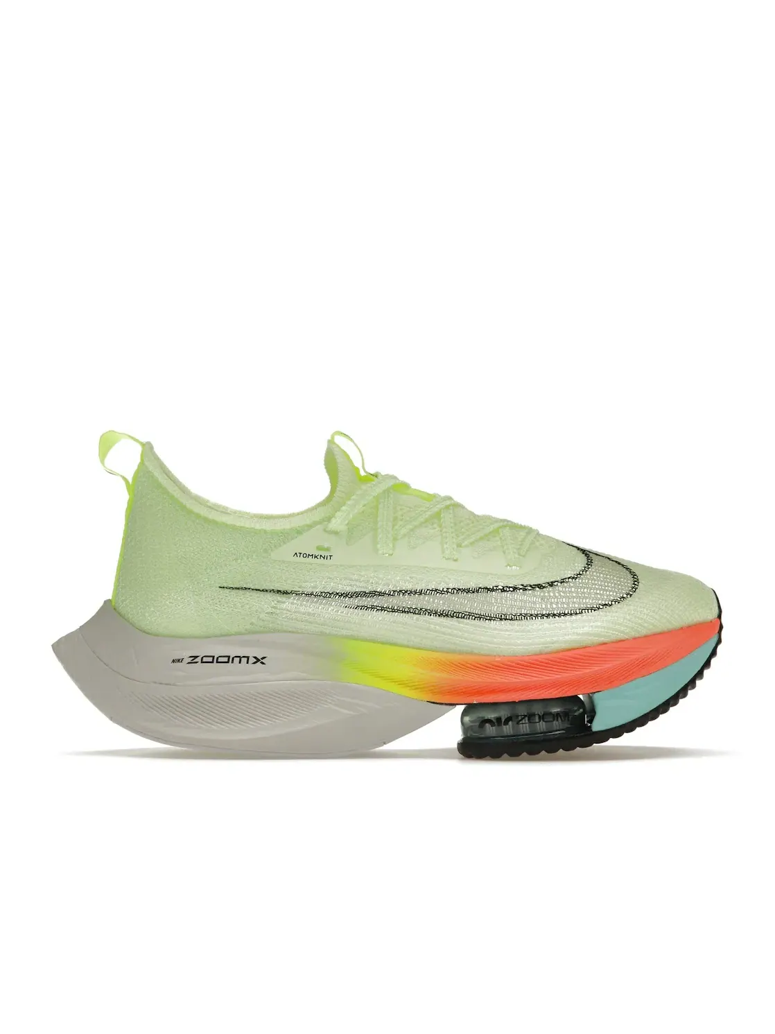 Женские кроссовки для бега с карбоновой пластиной Nike Air Zoom Alphafly Next% — изображение 1 из 4, оранжевый//черный