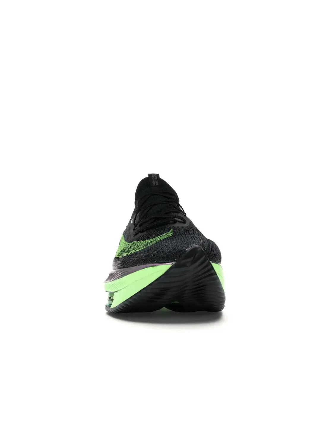 Мужские кроссовки с карбоновой пластиной Nike Air Zoom Alphafly Next% — изображение 2 из 4, черный/зеленый