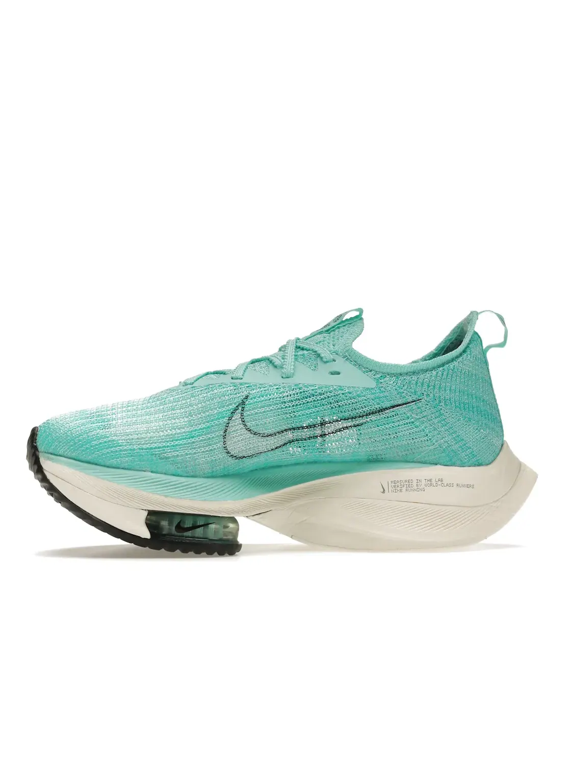 Мужские кроссовки для бега Nike Air Zoom Alphafly Next% — изображение 3 из 4, белый-черный-голубой