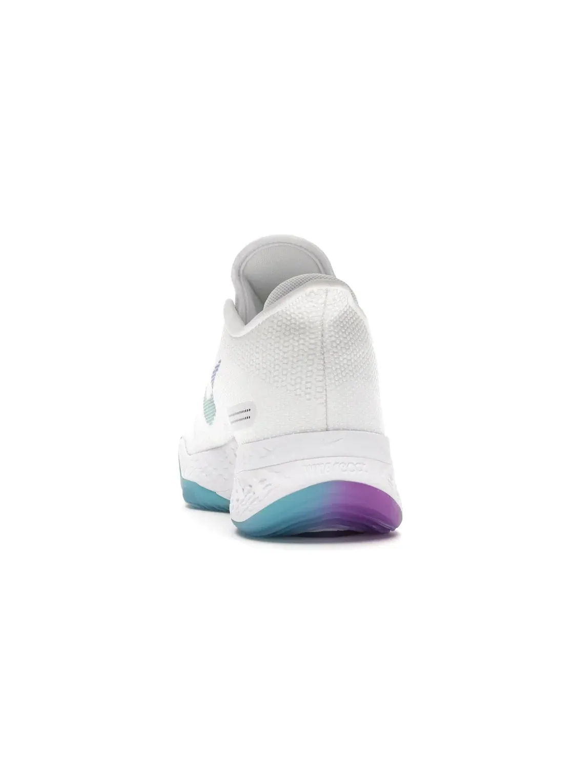 Мужские баскетбольные кроссовки Nike Air Zoom BB NXT Rawthentic — изображение 4 из 4, белый/фиолетовый-белый