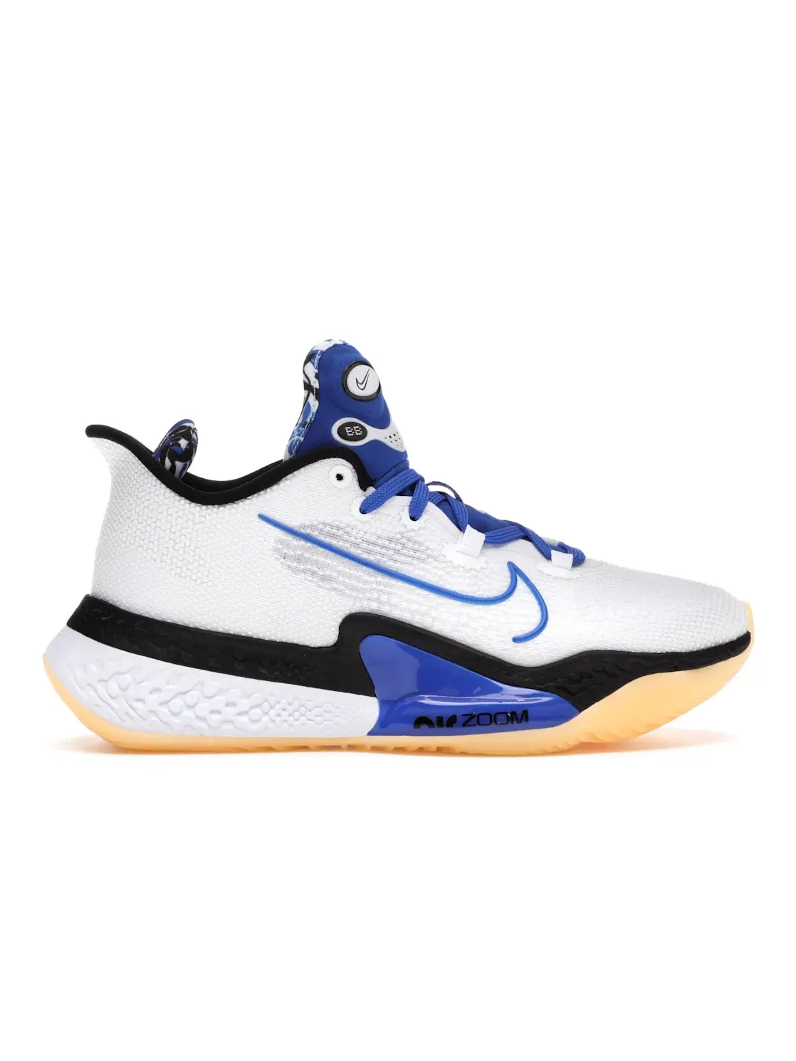 Мужские кроссовки для баскетбола Nike Air Zoom BB NXT — изображение 1 из 4, белый/черный