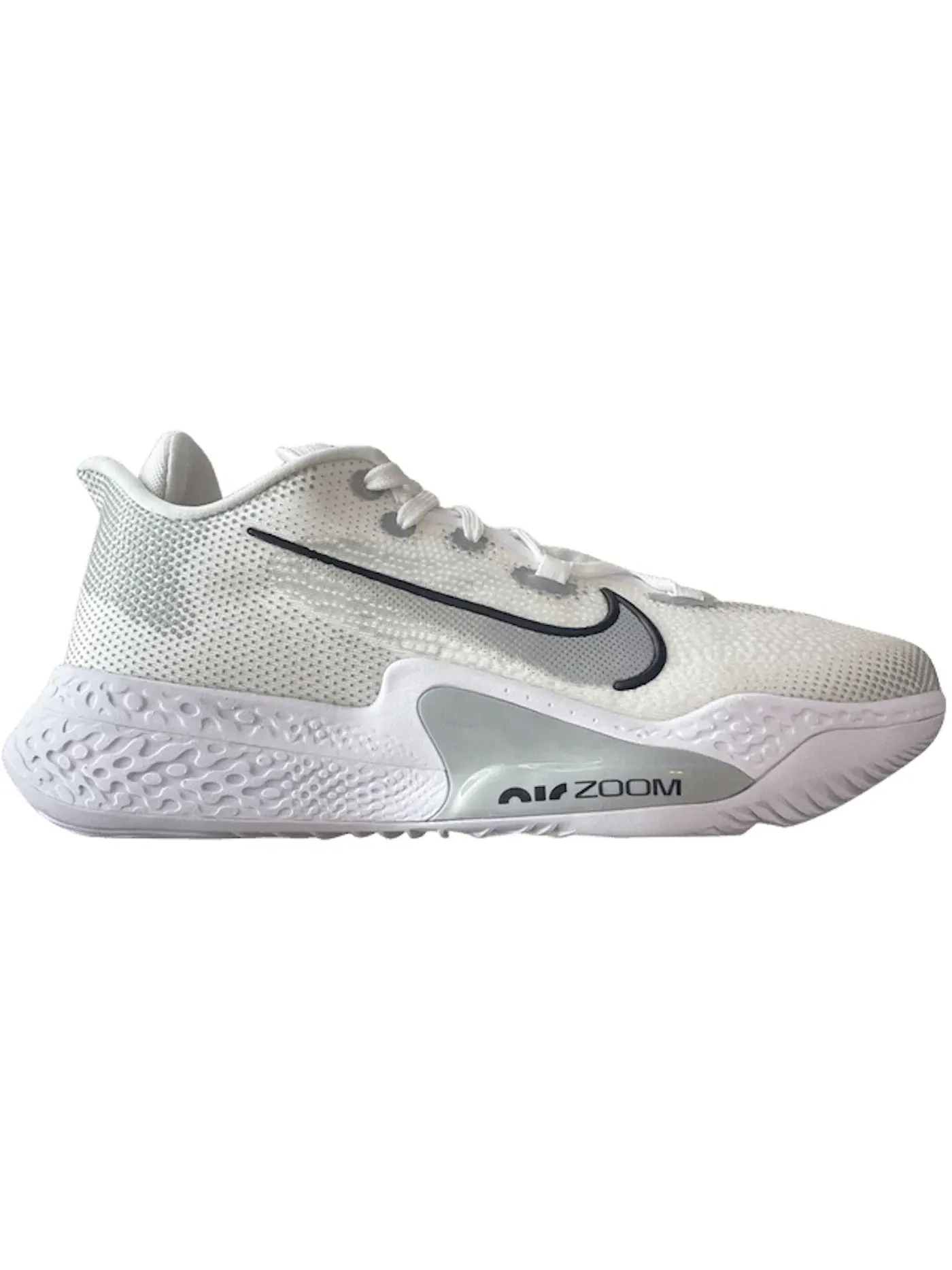 Мужские кроссовки для баскетбола Nike Air Zoom BB NXT TB — изображение 1 из 1, белый/черный