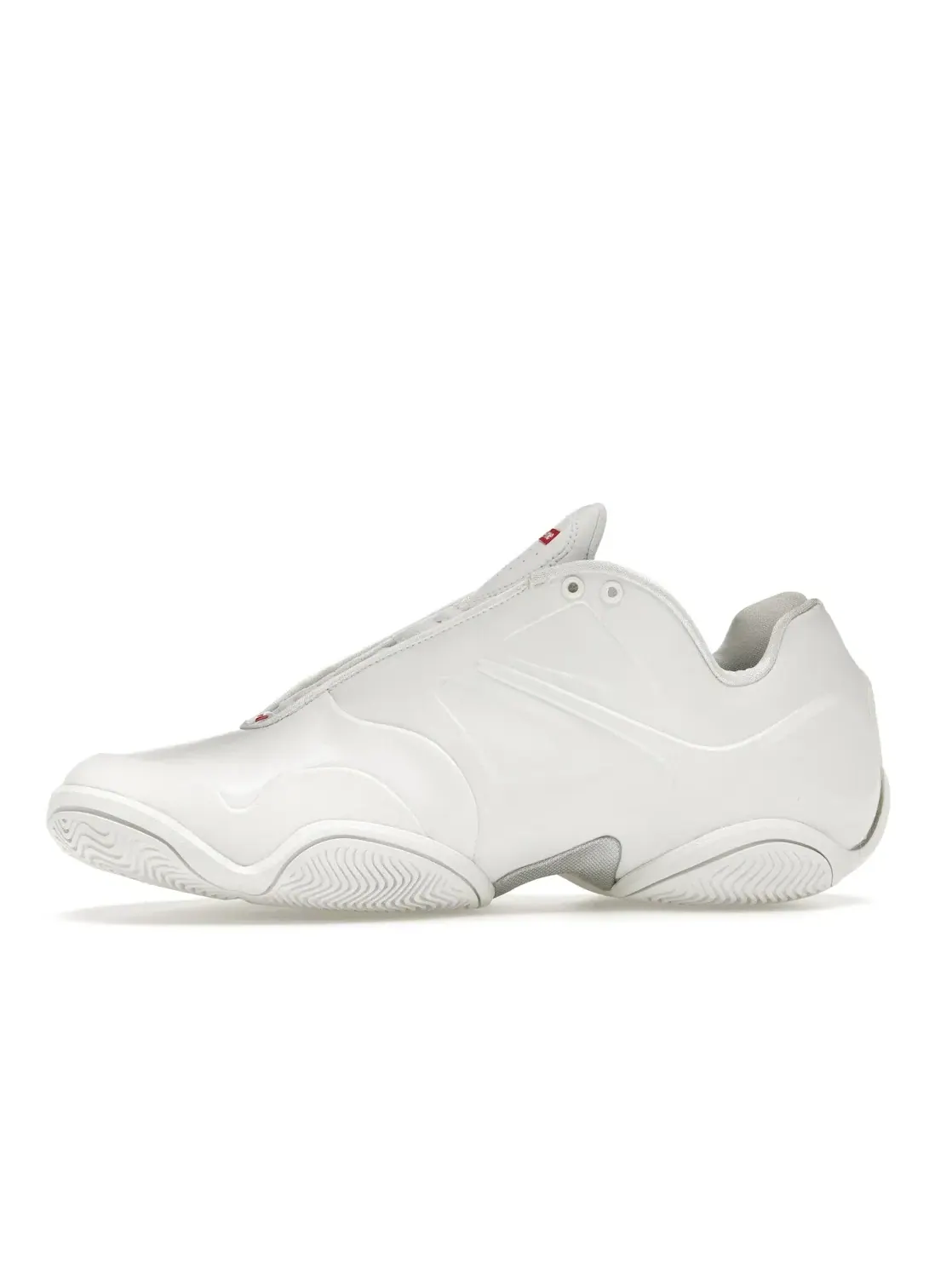 Мужские кроссовки Lifestyle Nike Air Zoom Courtposite — изображение 3 из 4, белый/красный/белый