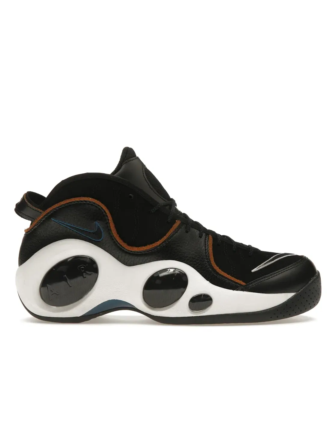 Мужские кроссовки Lifestyle Nike Air Zoom Flight 95 — изображение 1 из 4, черный/синий/коричневый