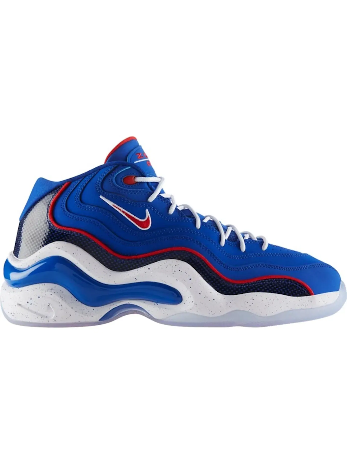 Мужские кроссовки с принтом Nike Air Zoom Flight 96 — изображение 1 из 1, красный-белый