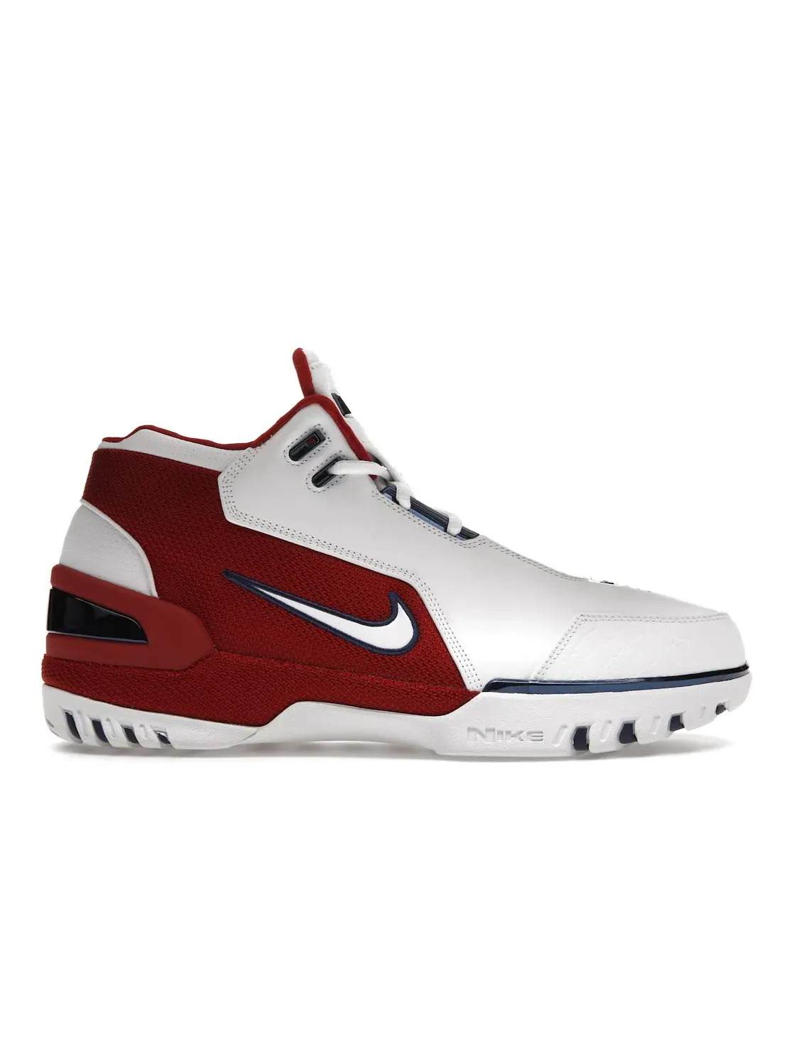 Мужские кроссовки с кожаным и карбоновым верхом Nike Air Zoom Generation — изображение 1 из 4, белый/белый-темно-синий