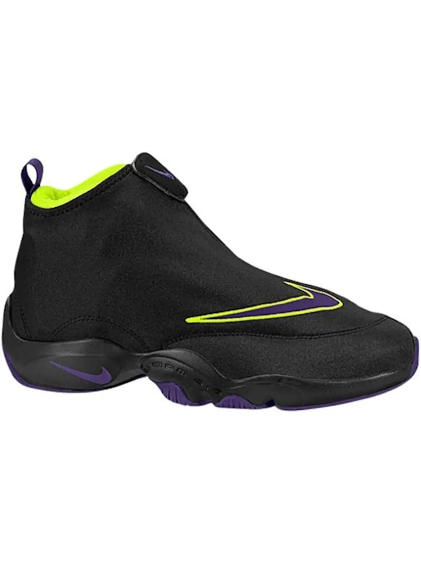 Мужские кроссовки с дизайном Nike Air Zoom Flight '98 The Glove Nike — изображение 1 из 1, черный/фиолетовый