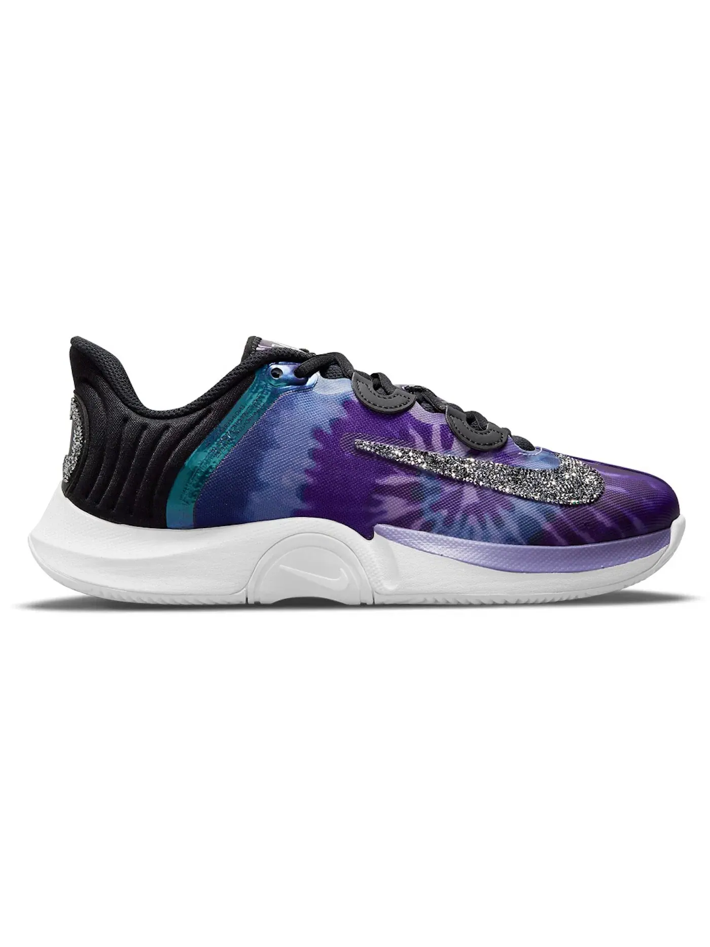 Женские кроссовки для тенниса Nike Air Zoom GP Turbo — изображение 1 из 1, черный/белый