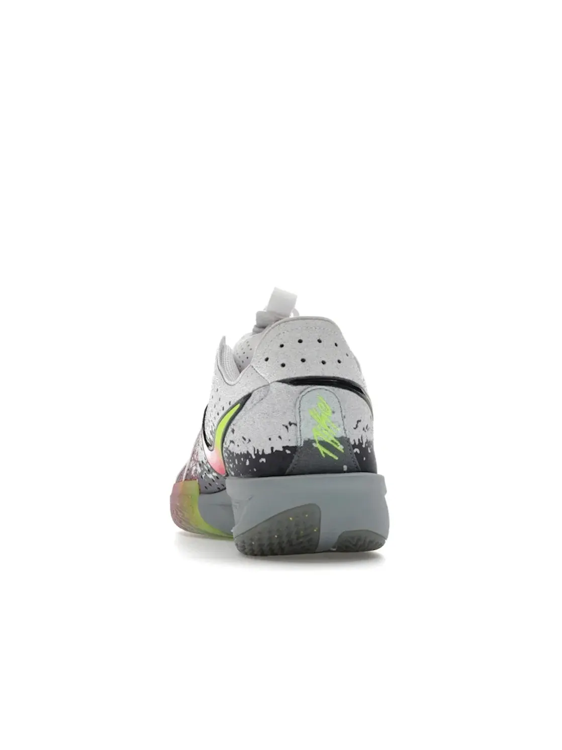 Мужские кроссовки с амортизацией Nike Air Zoom GT Cut 3 Nike — изображение 4 из 4, серый/яркий