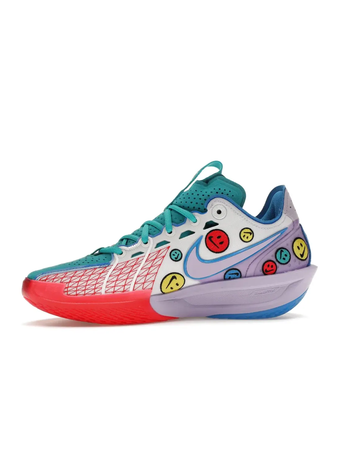 Мужские кроссовки с принтом Nike Air Zoom GT Cut 3 Nike — изображение 3 из 4, лайловый