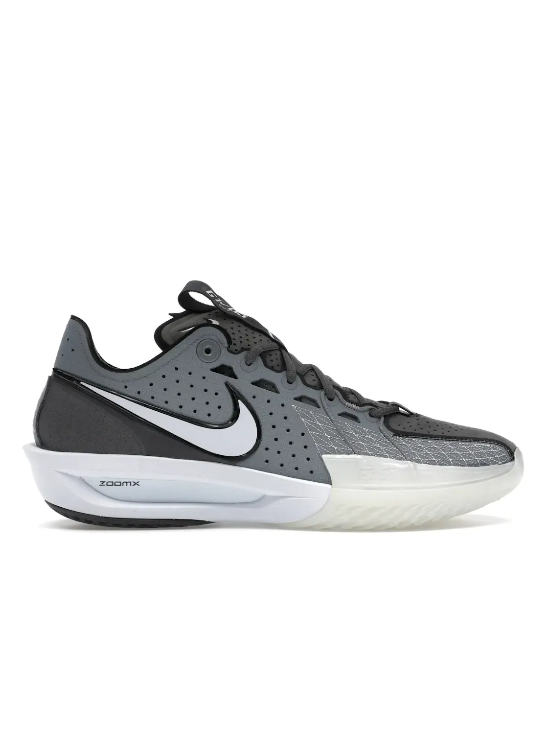 Мужские кроссовки для баскетбола Nike Air Zoom GT Cut 3 Nike — изображение 1 из 4, серый/серый//черный