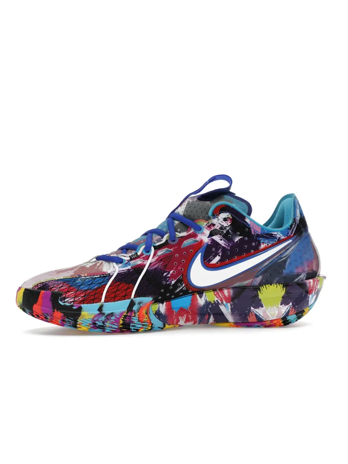 Мужские кроссовки с принтом Nike Air Zoom GT Cut 3 — изображение 3 из 4, мульти