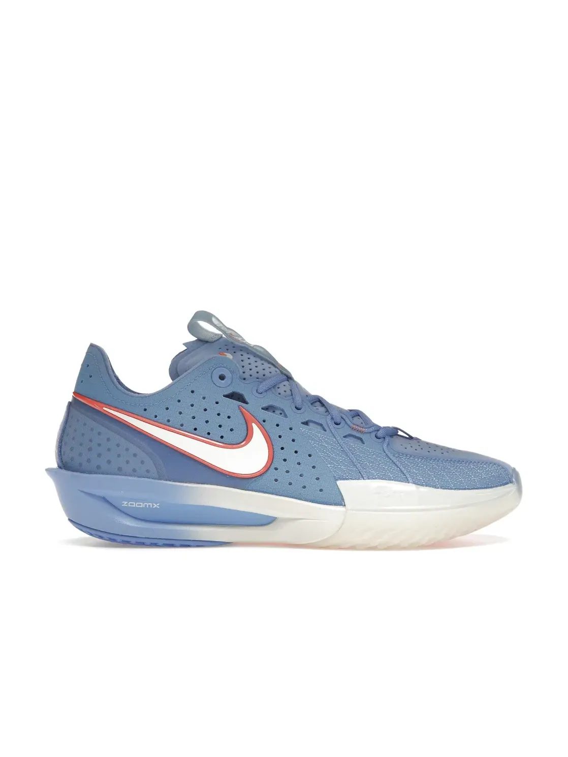 Женские кроссовки для баскетбола Nike Air Zoom GT Cut 3, Royal Pulse/Light Wild Mango/Plum Dust/Sail — изображение 1 из 4