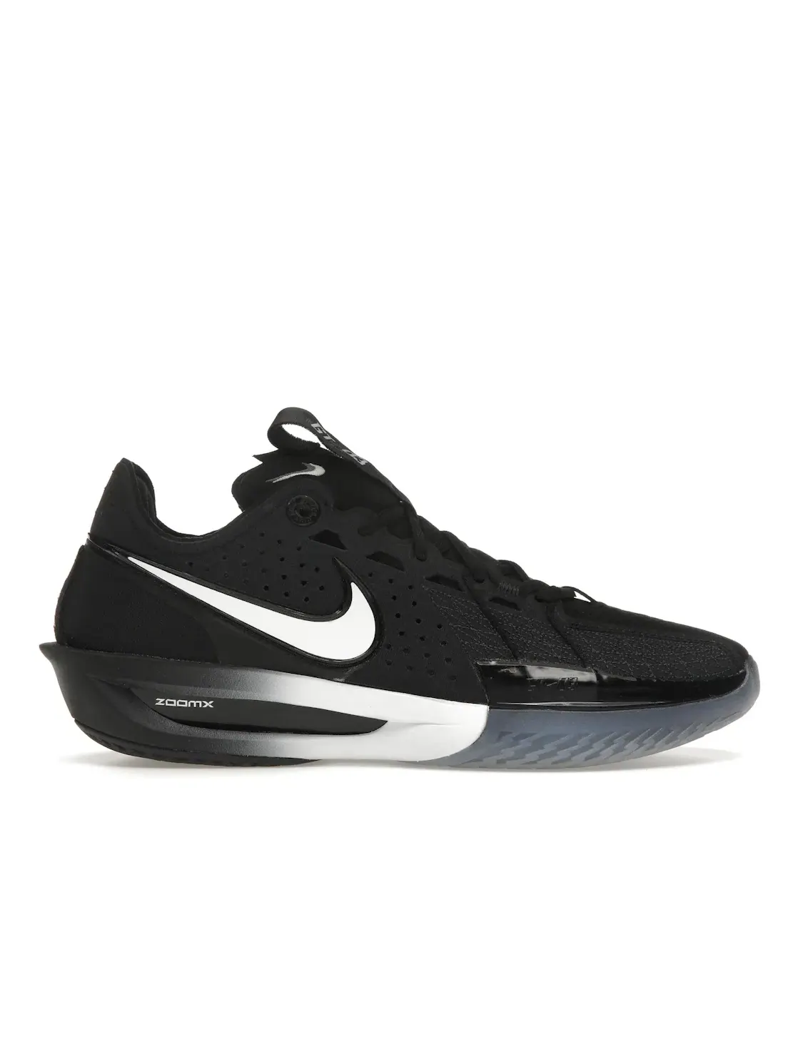 Мужские кроссовки баскетбольные Nike Air Zoom GT Cut 3 — изображение 1 из 4, черный/белый