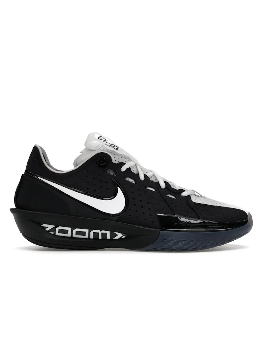 Мужские баскетбольные кроссовки с низким профилем Nike Air Zoom GT Cut 3 TB — изображение 1 из 4, черный/зеленый/белый