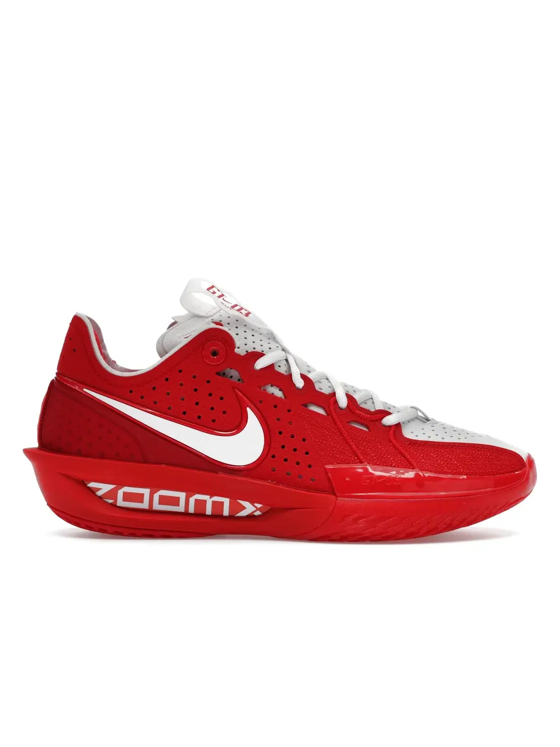 Мужские кроссовки для баскетбола Nike Air Zoom GT Cut 3 TB Nike — изображение 1 из 4, красный яркий белый
