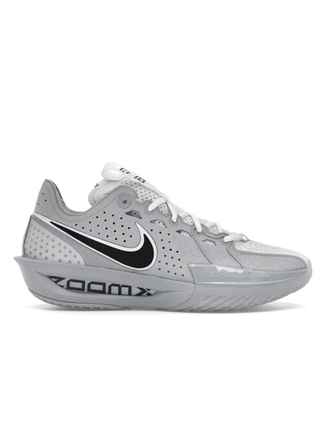 Мужские кроссовки для баскетбола Nike Air Zoom GT Cut 3 TB — изображение 1 из 4, серый/белый//черный