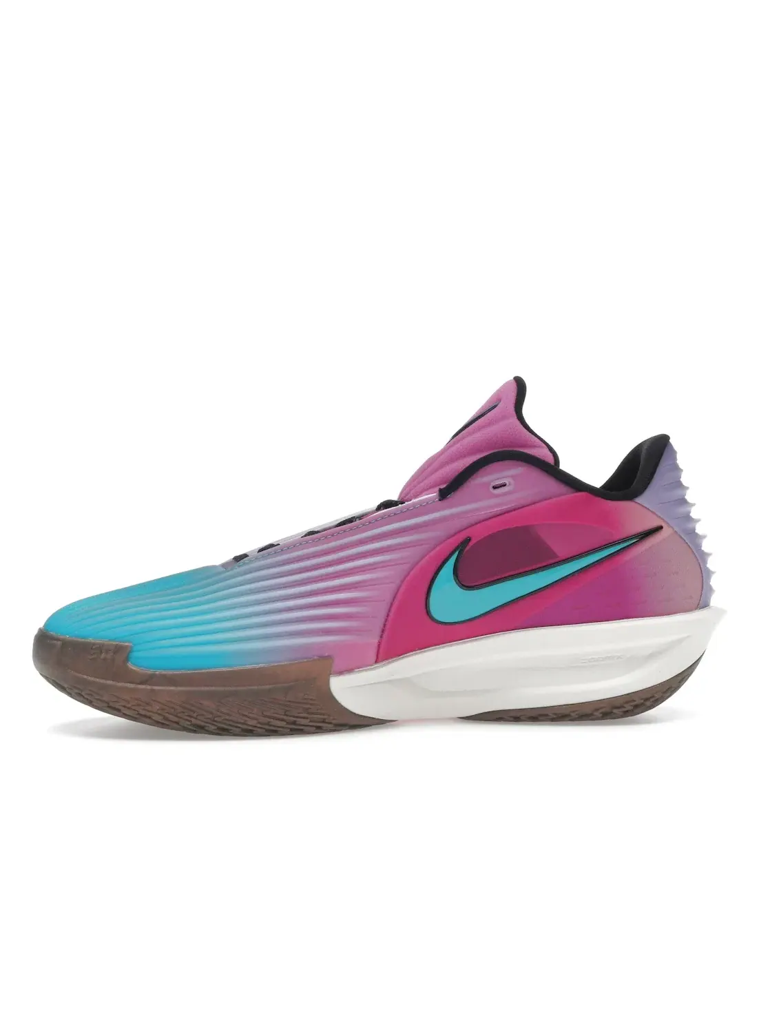 Мужские кроссовки для баскетбола с ярким дизайном Nike Air Zoom GT Cut 3 Turbo — изображение 3 из 4, мульти