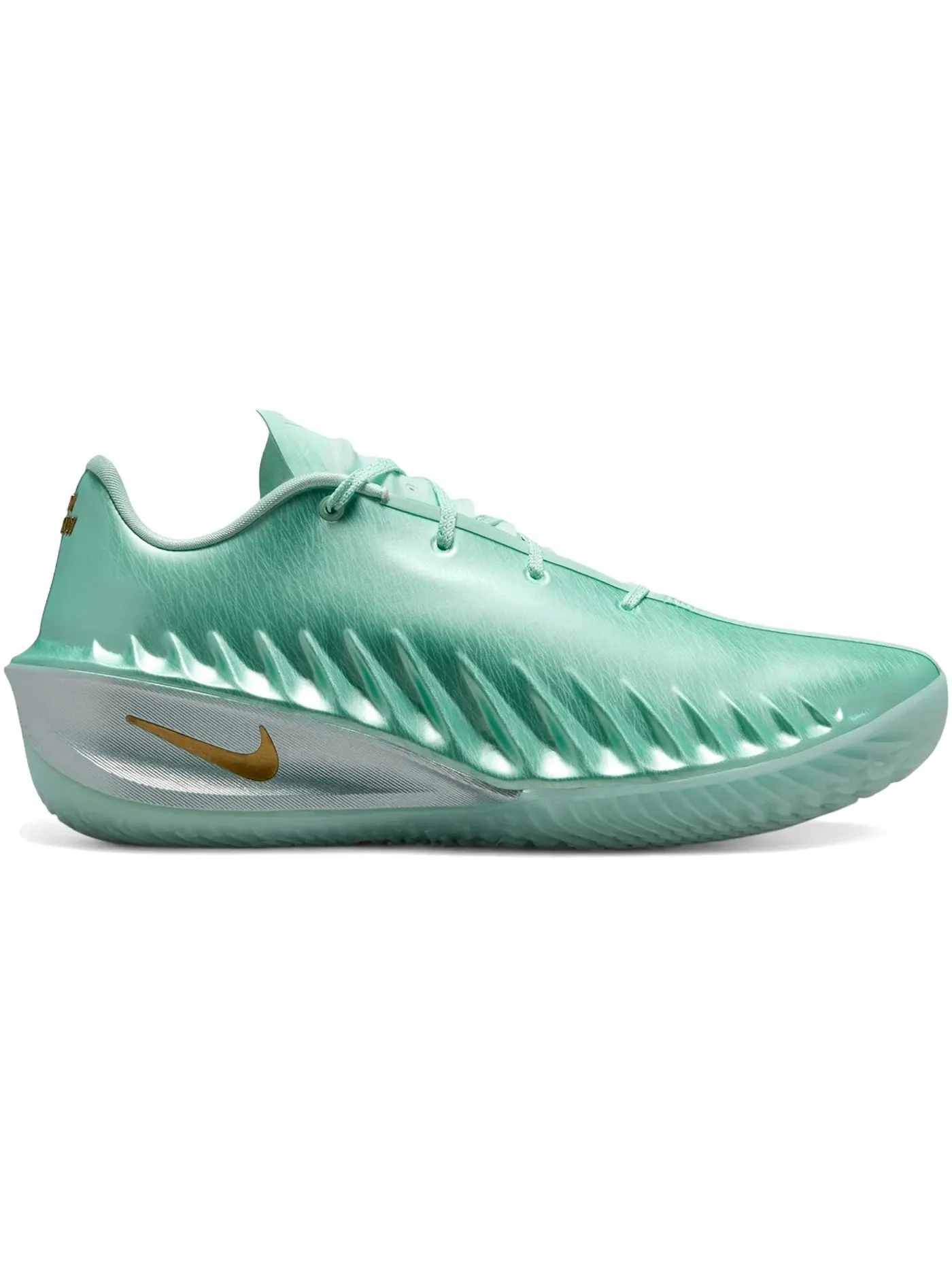 Мужские баскетбольные кроссовки Nike Air Zoom GT Cut 4 — изображение 1 из 1, металлик золотистый