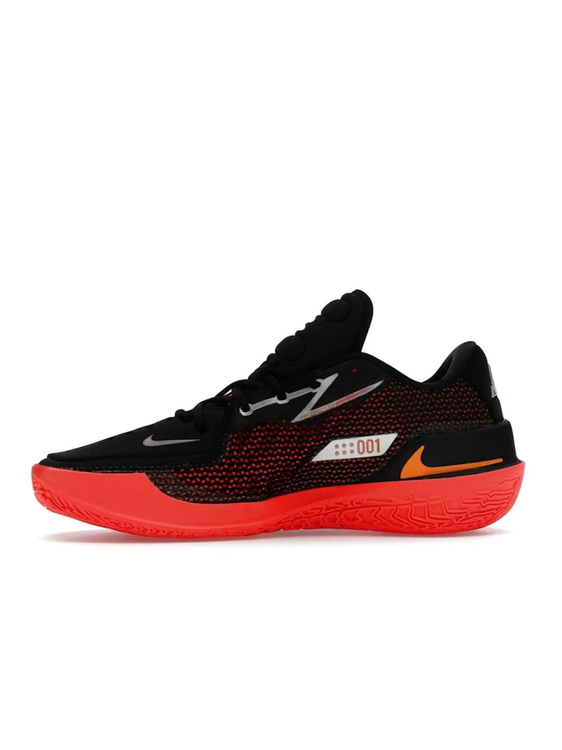 Мужские кроссовки для баскетбола Nike Air Zoom GT Cut — изображение 3 из 4, черный/яркий/яркий