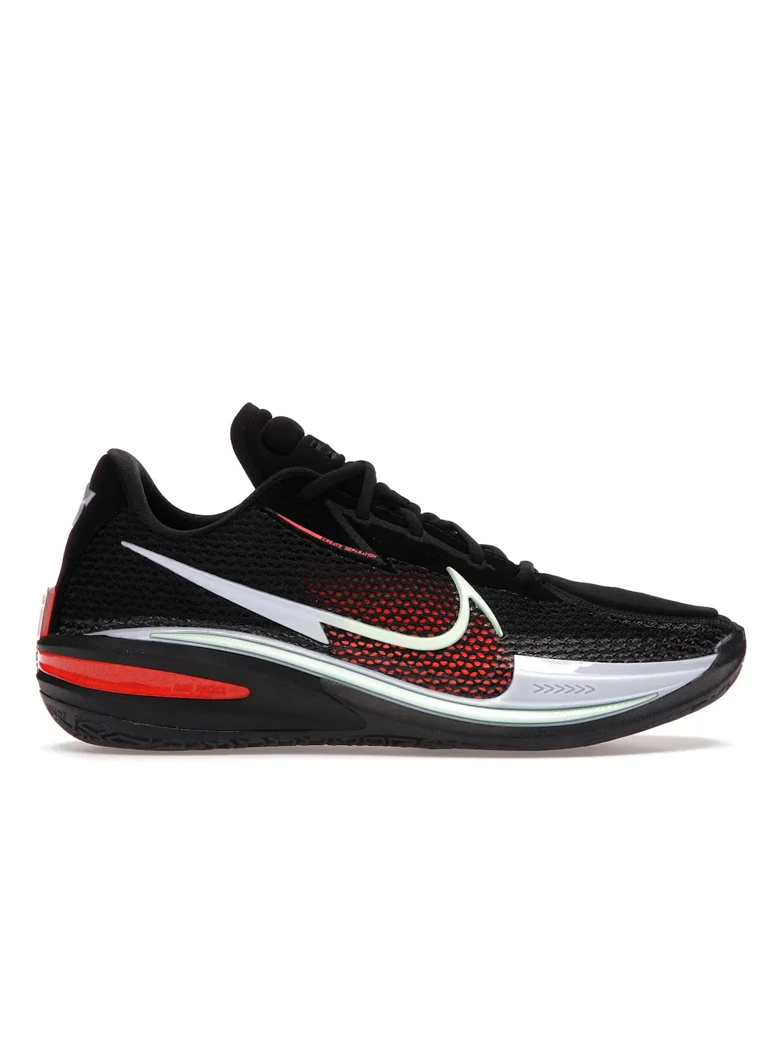 Мужские кроссовки для баскетбола Nike Air Zoom GT Cut — изображение 1 из 4, черный/-зеленый