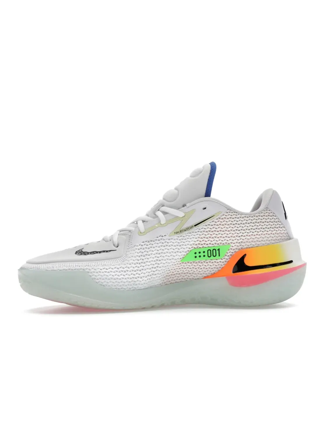 Мужские баскетбольные кроссовки с амортизацией Nike Air Zoom GT Cut Ghost — изображение 3 из 4