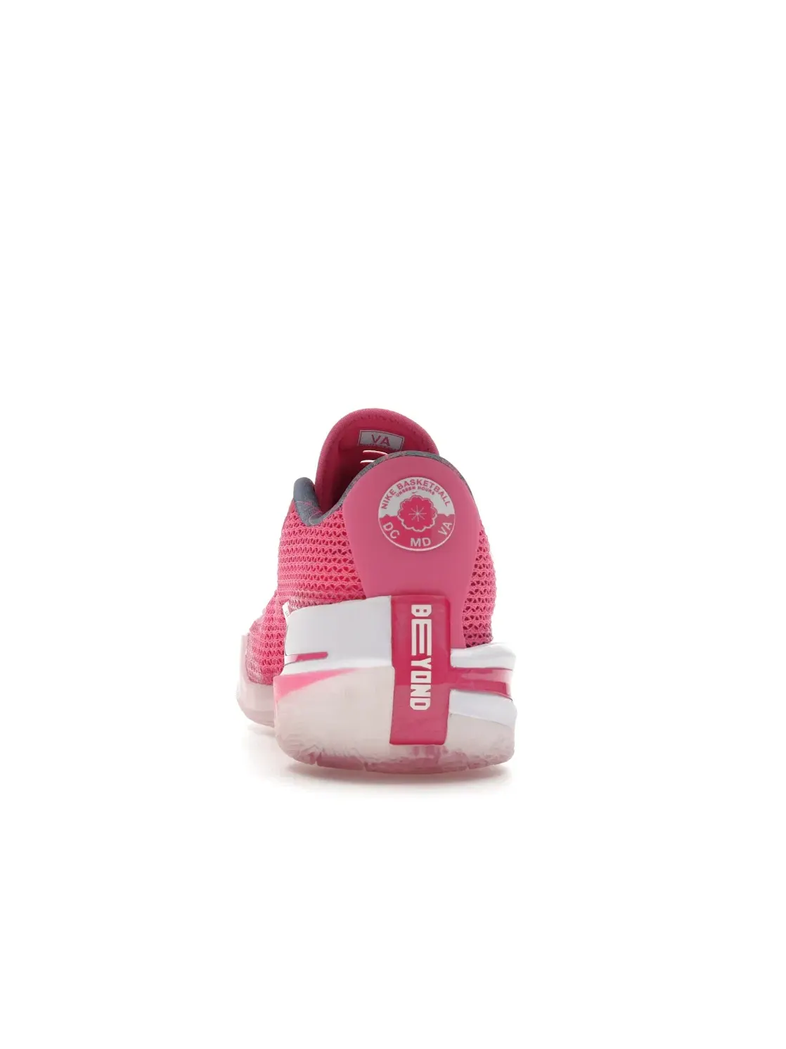 Мужские кроссовки для баскетбола Nike Air Zoom GT Cut — изображение 4 из 4, белый розовый