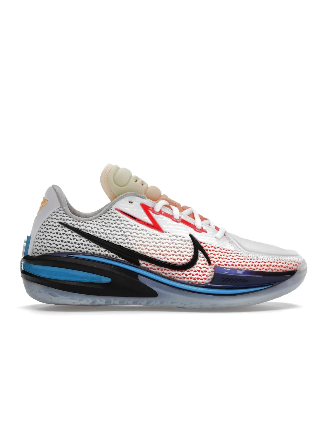 Мужские кроссовки с амортизацией Nike Air Zoom GT Cut — изображение 1 из 4, белый/черный-синий