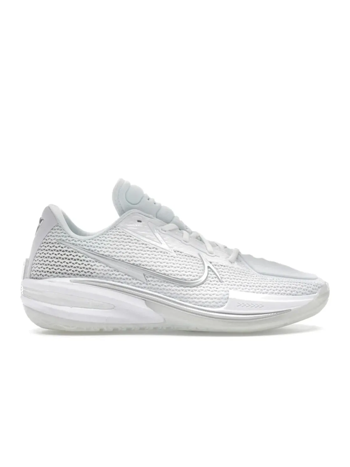 Мужские баскетбольные кроссовки с быстрым реагированием Nike Air Zoom GT Cut — изображение 1 из 4, белый