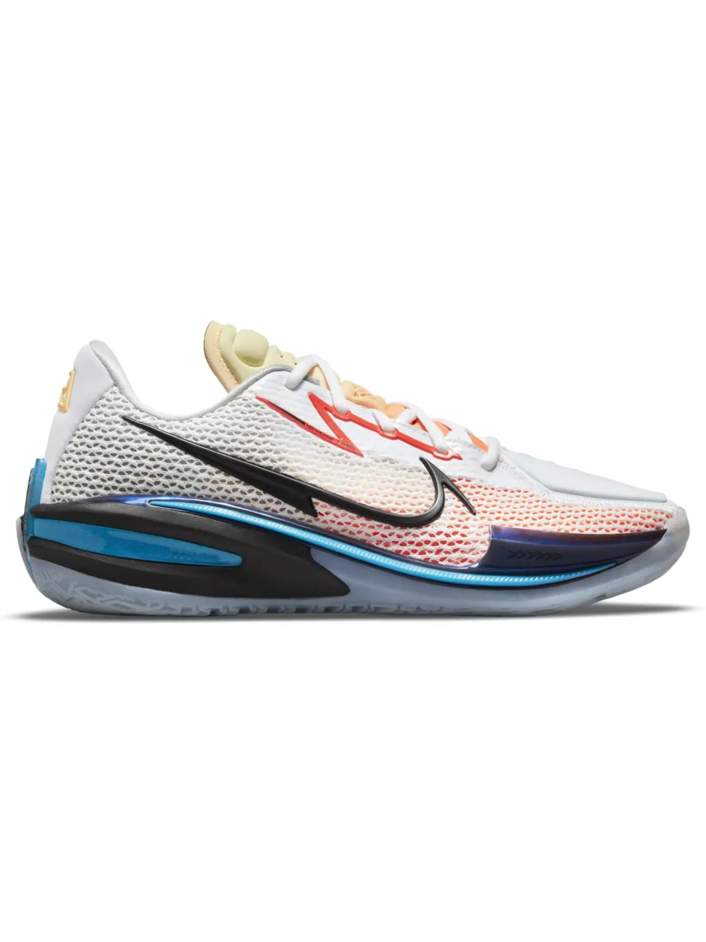 Мужские кроссовки для баскетбола Nike Air Zoom GT Cut — изображение 1 из 1, белый/синий/серый/черный