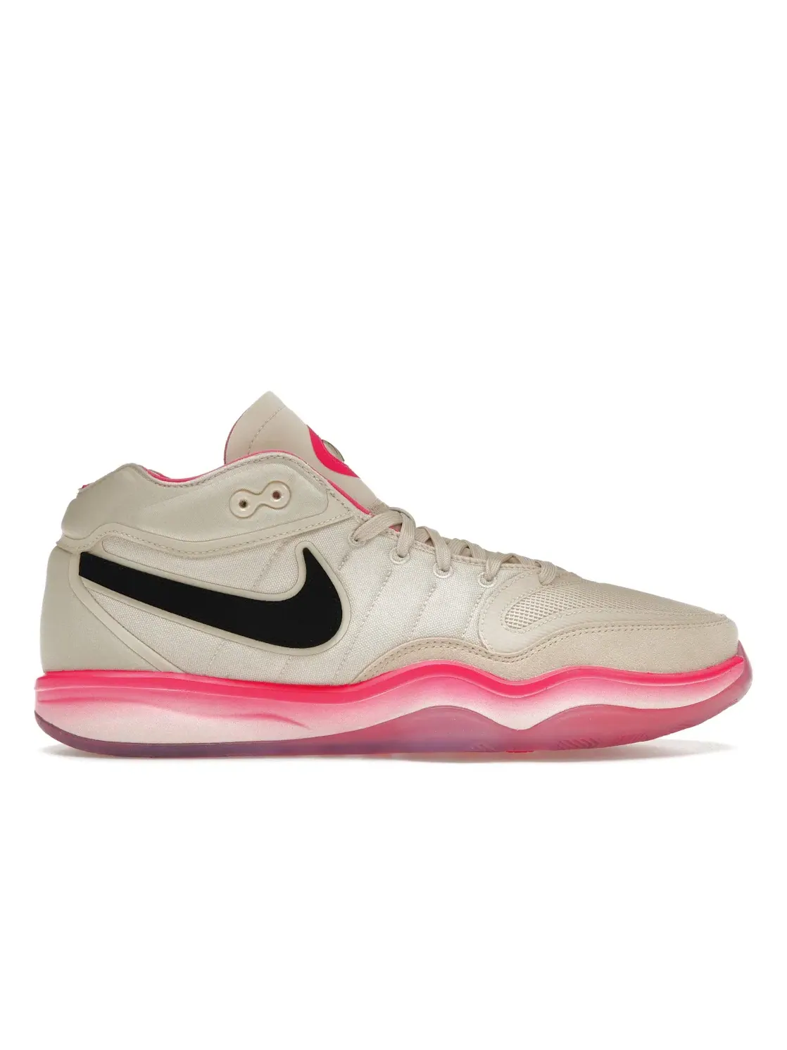 Мужские кроссовки для баскетбола Nike Air Zoom GT Hustle 2 Nike — изображение 1 из 4, черный/розовый/розовый