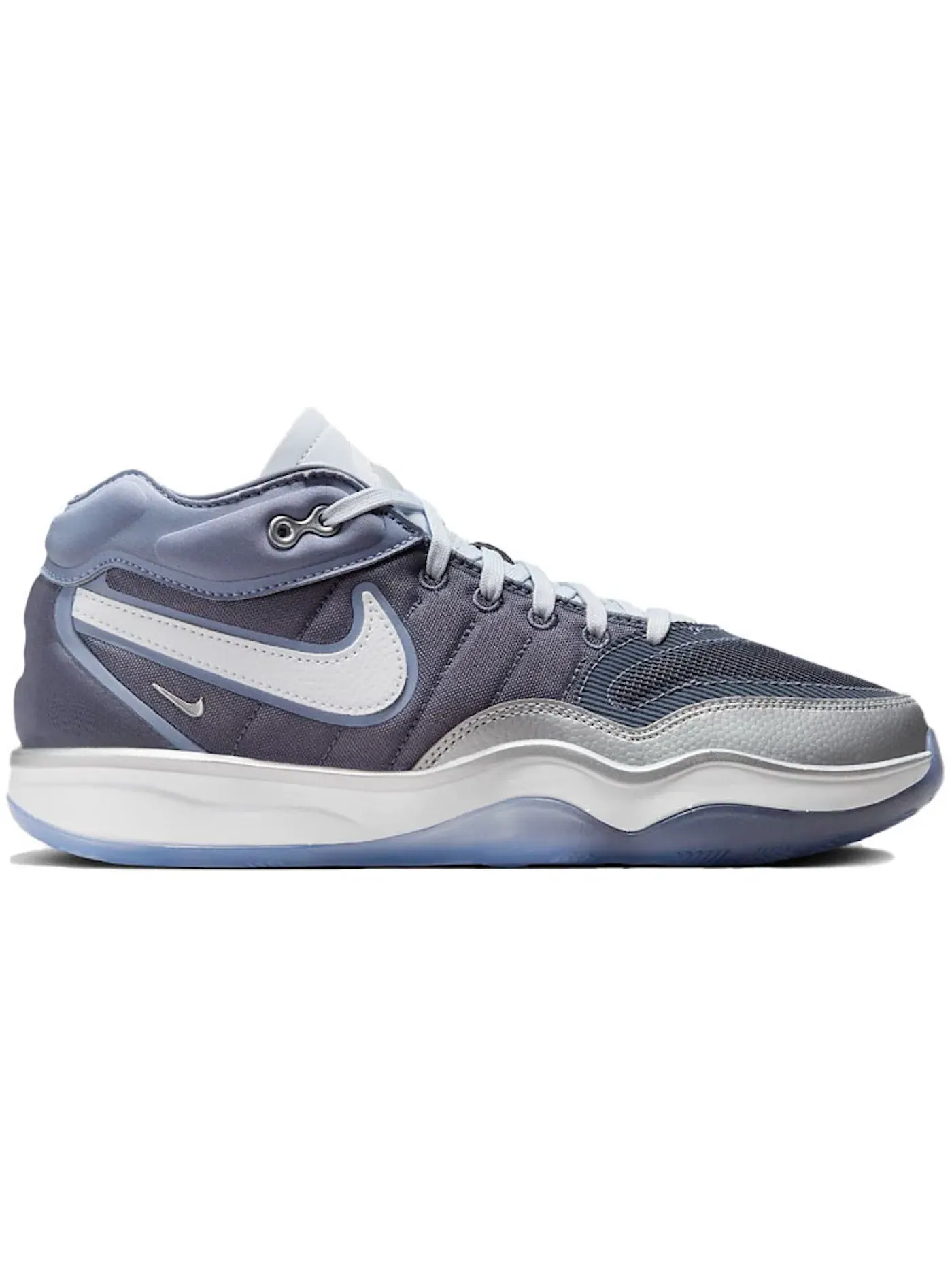 Женские кроссовки для баскетбола Nike Air Zoom GT Hustle 2 — изображение 1 из 1, светлый/серый/белый