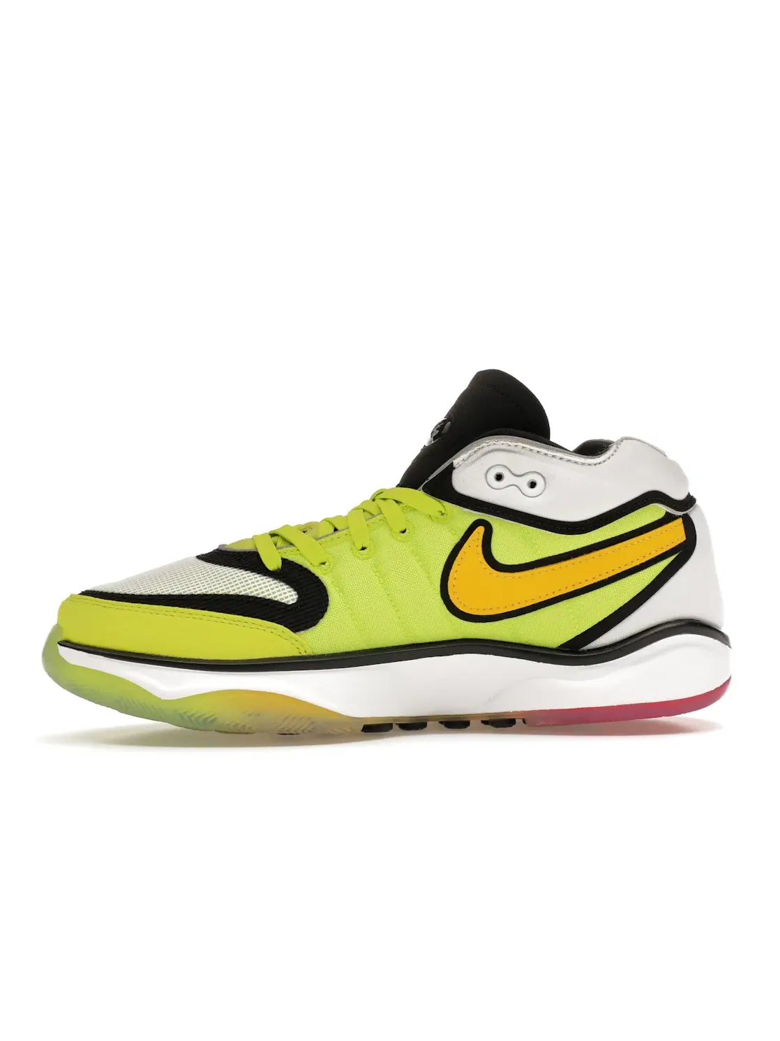 Мужские кроссовки для бега Nike Air Zoom GT Hustle 2 Talaria Nike — изображение 3 из 4, белый красный черный