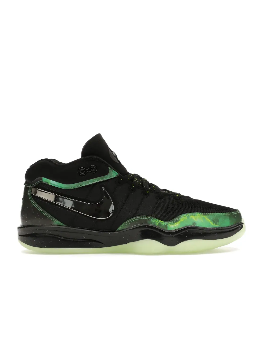 Мужские кроссовки для баскетбола с подсветкой Nike Air Zoom GT Hustle 2 Alien — изображение 1 из 4, мульти