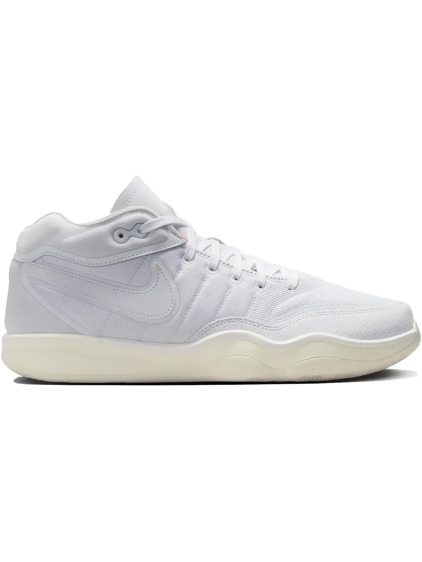 Мужские кроссовки для баскетбола Nike Air Zoom GT Hustle 2 — изображение 1 из 1, белый оранжевый белый