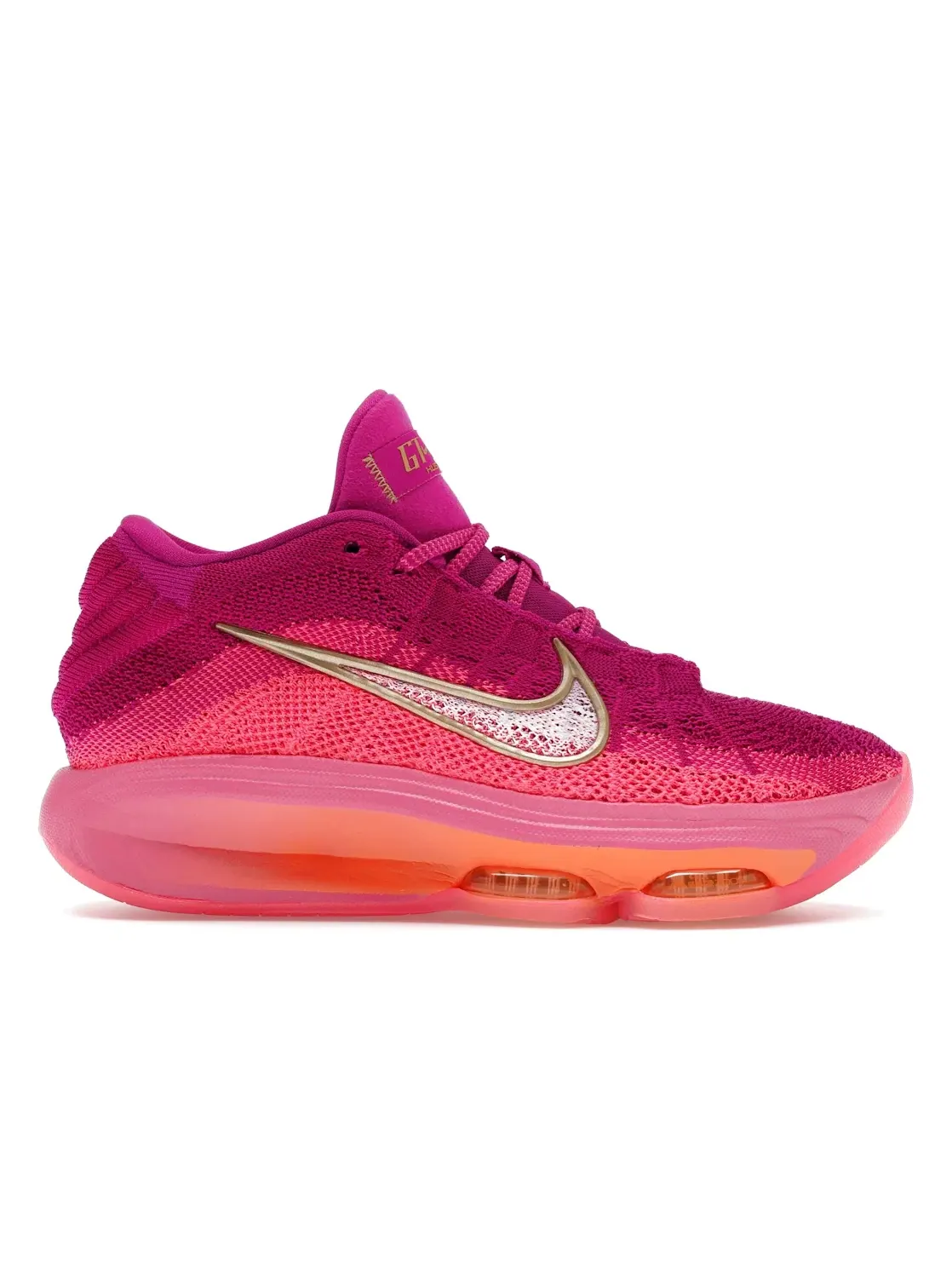 Женские кроссовки для бега Nike Air Zoom GT Hustle 3 Nike — изображение 1 из 4, розовый оранжевый