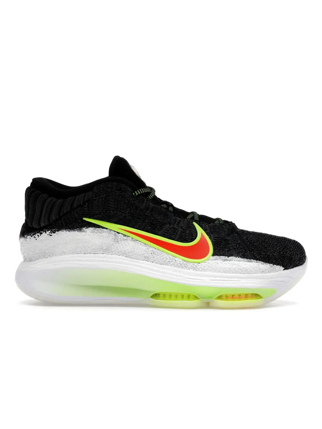 Мужские кроссовки с технологией Nike Air Zoom GT Hustle 3 Nike — изображение 1 из 4, черный/яркий//белый