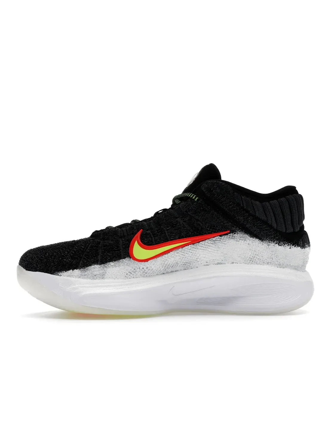 Мужские кроссовки с технологией Nike Air Zoom GT Hustle 3 Nike — изображение 3 из 4, черный/яркий//белый