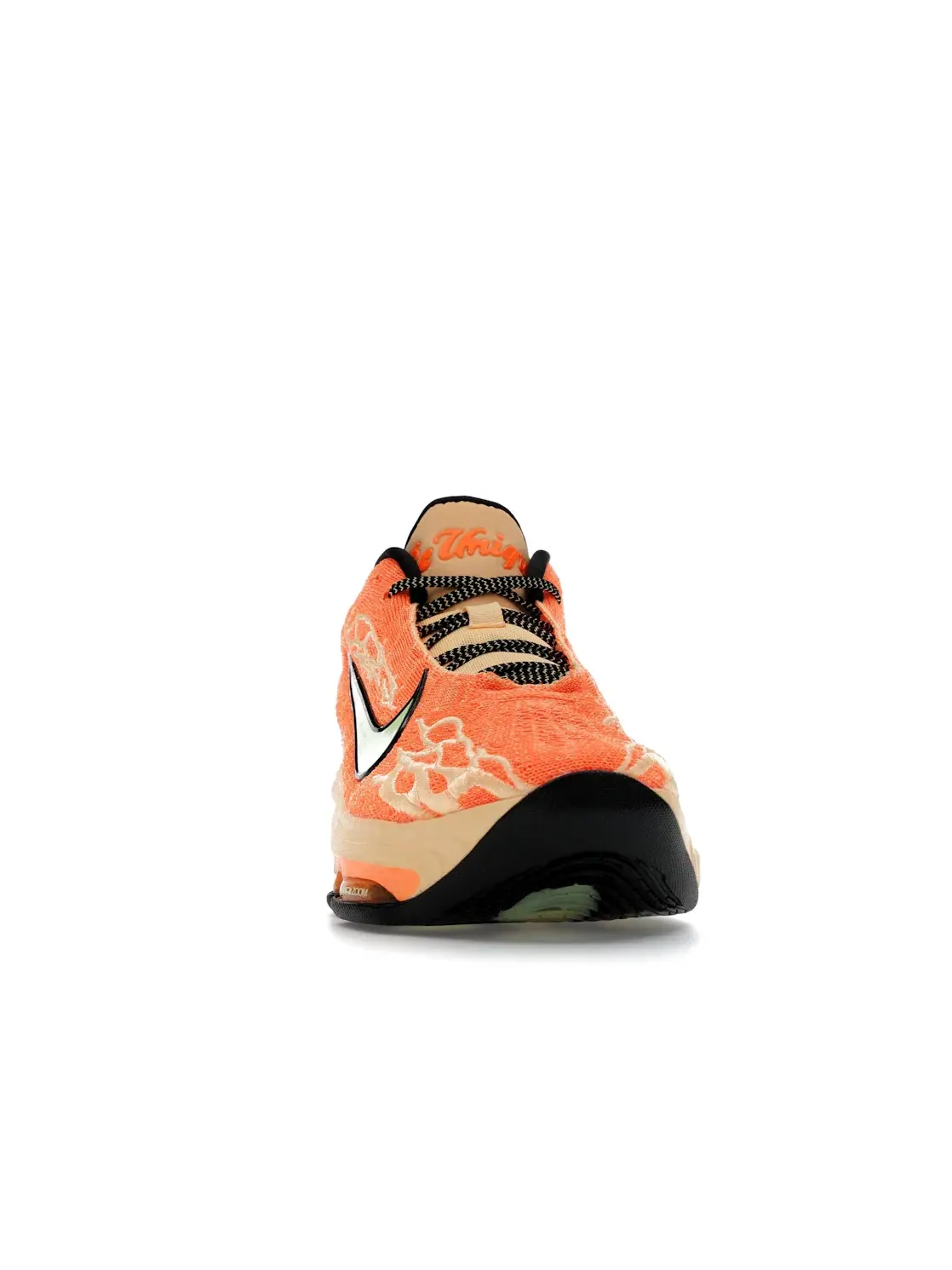 Мужские кроссовки Nike Air Zoom GT Hustle 3 Victor Wembanyama Halloween — изображение 2 из 4, черный/оранжевый