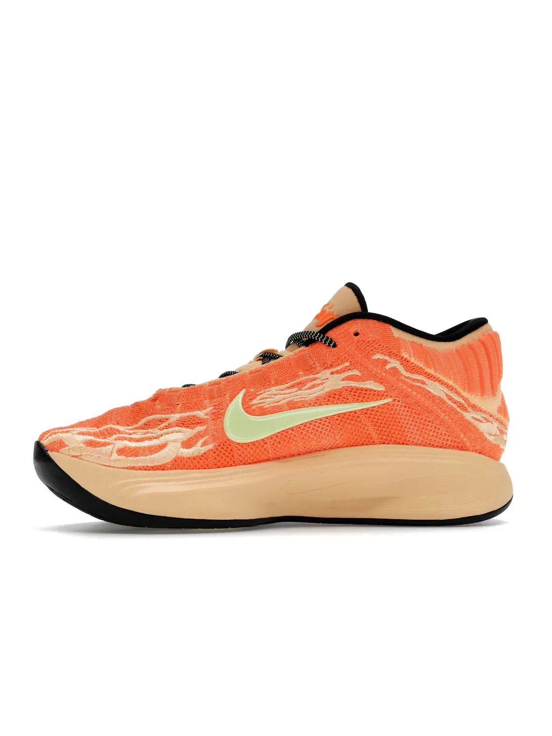 Мужские кроссовки Nike Air Zoom GT Hustle 3 Victor Wembanyama Halloween — изображение 3 из 4, черный/оранжевый