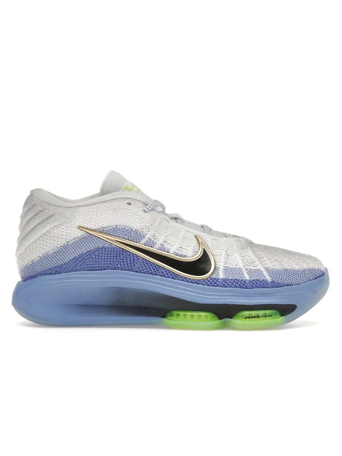 Мужские кроссовки с амортизацией Nike Air Zoom GT Hustle 3 Nike — изображение 1 из 4, белый///черный