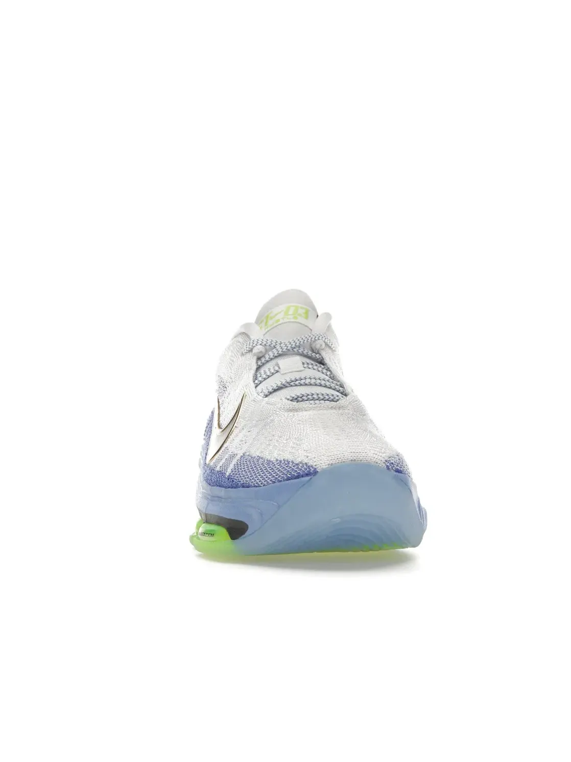 Мужские кроссовки с амортизацией Nike Air Zoom GT Hustle 3 Nike — изображение 2 из 4, белый///черный