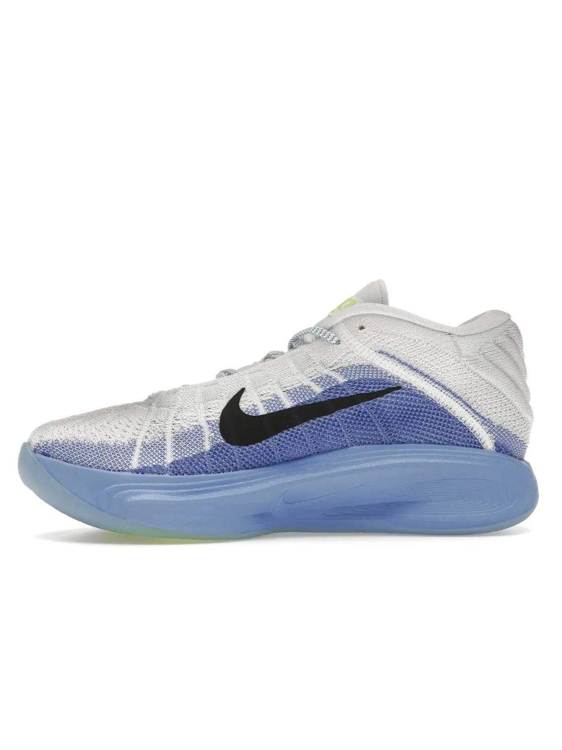 Мужские кроссовки с амортизацией Nike Air Zoom GT Hustle 3 Nike — изображение 3 из 4, белый///черный