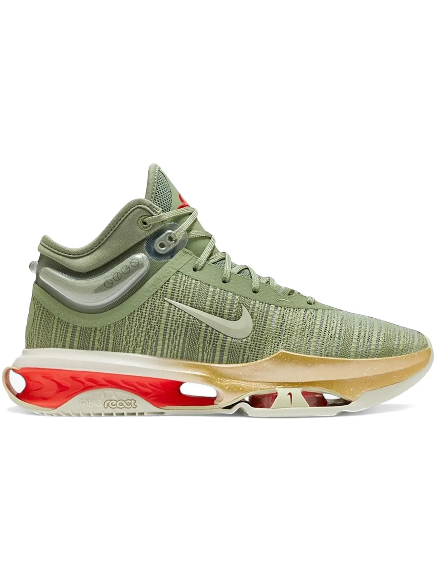 Мужские кроссовки для баскетбола Nike Air Zoom GT Jump 2 EP — изображение 1 из 1, зеленый